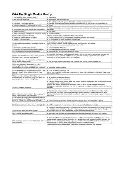 [FEMALE] THE SINGLE MUSLIM MEETUP 0712